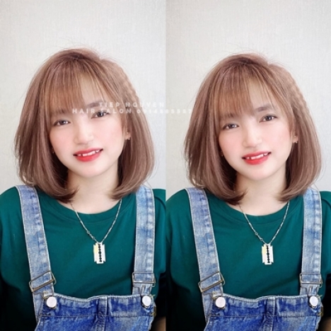 Top 23 from tóc xoăn ngắn hippie cho nữ mặt tròn không nên bỏ lỡ - Tiệp Nguyễn Hair