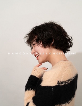 Cắt Uốn Sóng Nước Tóc Ngắn Đẹp Giá Rẻ Hoài Đức - Nam Đỗ Hair Salon