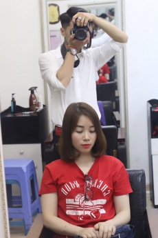 Xoăn ngắn hippie phong cách đường phố độc đáo - Tiệp Nguyễn Hair