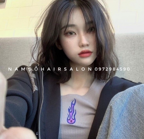 Uốn Sóng Nước Tóc Ngắn Làm Tóc Uy Tín Giá Rẻ Hoài Đức - Nam Đỗ Hair Salon