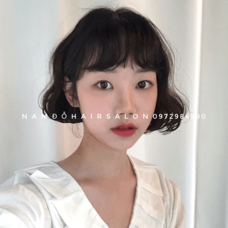 Uốn Sóng Nước Tóc Ngắn Salo Cắt Tỉa Tóc Đẹp Giá Rẻ Hoài Đức - Nam Đỗ Hair Salon