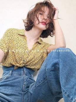 Cắt Uốn Sóng Lọn To Tóc Ngắn Đẹp Giá Rẻ Hoài Đức - Nam Đỗ Hair Salon