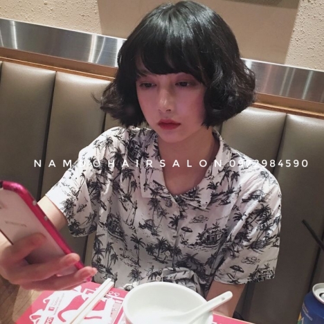 Uốn Sóng Nước Tóc Ngắn Salo Cắt Tỉa Tóc Đẹp Giá Rẻ Hoài Đức - Nam Đỗ Hair Salon