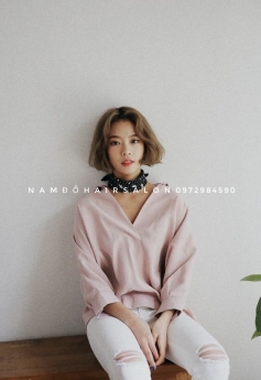Sóng Tóc Ngắn Địa Chỉ Uốn Tóc Uy Tín Giá Rẻ Hoài Đức - Nam Đỗ Hair Salon