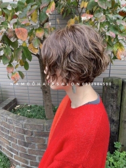 Cắt Uốn Sóng Tóc Ngắn Lọn To Uy Tín Giá Rẻ Hoài Đức - Nam Đỗ Hair Salon