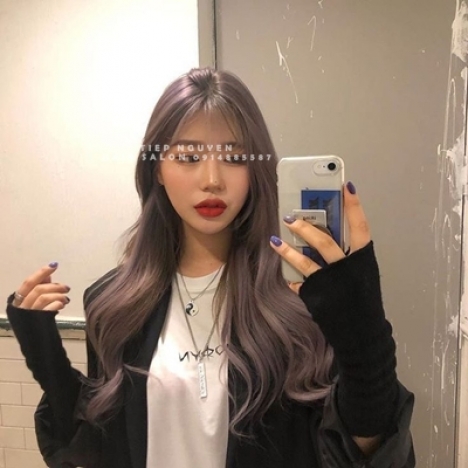 Tóc xoăn ngắn hippie nhẹ nhàng tóc nàng mái thưa - Tiệp Nguyễn Hair