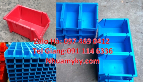 Khay linh kiện giá rẻ. Hộp nhựa duy tân, bán giá sỉ kệ nhựa Khay nhựa xanh duy tân, Khay nhựa A5, Kệ