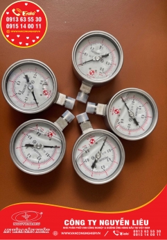 ĐỒNG HỒ ÁP SUẤT INOX uy tín, giá rẻ, chất lượng cao, thang đo chính xác cao|Xuất xứ Hàn Quốc (Korea