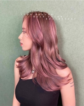 Tóc xoăn ngắn hippie mái chéo bồng bềnh - Tiệp Nguyễn Academy