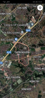 Chính chủ bán đất thôn Nguận - Xã Dĩnh Trì - PT Bắc Giang - Bắc Giang ô tô tránh nhau