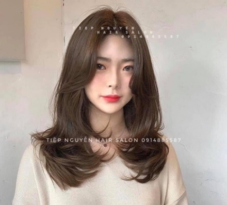 Tóc xoăn ngắn hippie style mái bay - Tiệp Nguyễn Academy