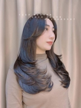 Tóc xoăn hippie, xoăn ngắn hippie ngang lưng - Tiệp Nguyễn Academy