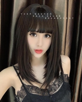 Tóc xoăn ngắn hippie cho nữ - Tiệp Nguyễn Academy