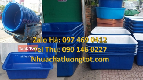 thùng nhựa 1200 lít, Thùng nhựa dung tích lớn, thùng nuôi cá, thùng đựng hạt nhựa Thùng nhựa dung