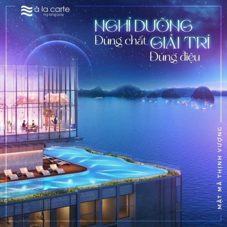 Cơ hội cuối cùng sở hữu những căn hộ khách sạn 5 * A Lacarte Hạ Long Bay mặt biển