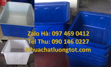 thùng nhựa 1200 lít, Thùng nhựa dung tích lớn, thùng nuôi cá, thùng đựng hạt nhựa Thùng nhựa dung