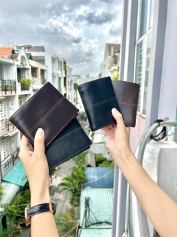 Ví Nam Nappa Phối Chỉ - Tận Xưởng Không Qua Trung Gian