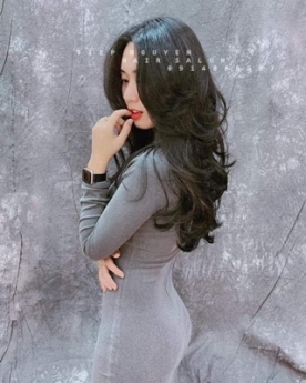 Tóc xoăn hippie nhẹ nhàng ngang lưng - Tiệp Nguyễn Academy