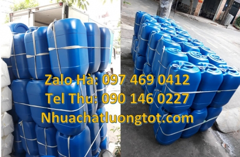can 20l dày trắng, can 25l xanh Can nhựa 30 lít đựng phân bón, can 20l giá rẻ, can 25l trắng, can 20