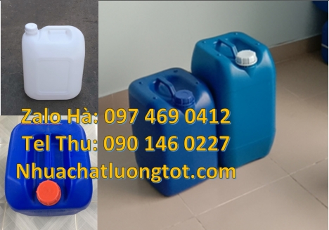 can 20l dày trắng, can 25l xanh Can nhựa 30 lít đựng phân bón, can 20l giá rẻ, can 25l trắng, can 20