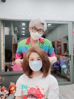 Tóc ngắn hippie dễ dàng chăm sóc ngay tại nhà - Tiệp Nguyễn Academy