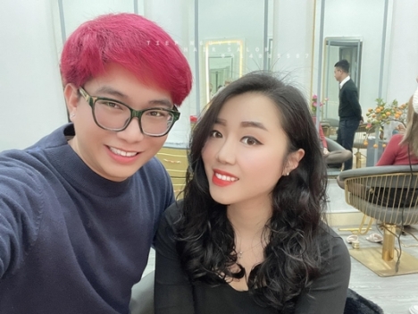 Tóc layer xoăn, tóc ngắn hippie cho nữ mặt tròn - Tiệp Nguyễn Academy