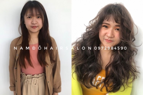 Sóng Nước Tóc Lỡ Địa Chỉ Uy Tín Giá Rẻ Hoài Đức - Nam Đỗ Hair Salon