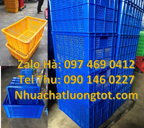 Sóng nhựa bít 2T5, Thùng nhựa đặc B3, sóng nhựa công nghiệp, rổ nhựa, Két bia, thùng nhựa đựng đồ, G