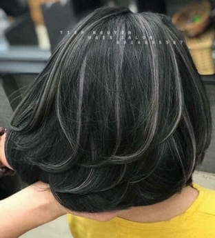 Tóc xoăn hippie nhẹ nhàng ngang lưng - Tiệp Nguyễn Academy