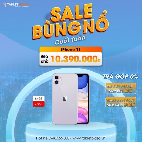 Ưu đãi siêu tốt dành cho iFan tại Tablet Plaza