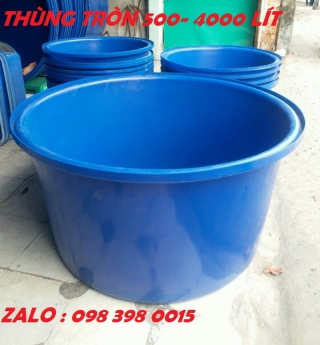 THÙNG NHỰA TRÒN CÁC LOẠI