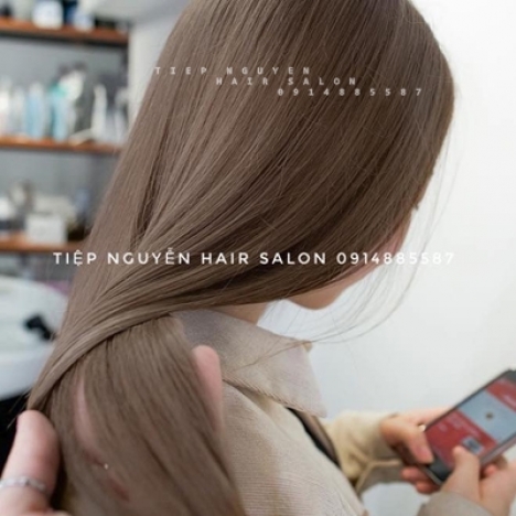 Tóc xoăn ngắn hippie mái mưa - Tiệp Nguyễn Hair