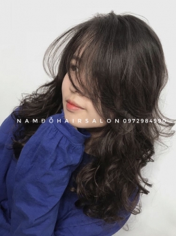 Cắt Uốn Xoăn Sóng Tóc Lỡ Mái Mưa Đẹp Giá Rẻ Hoài Đức - Nam Đỗ Hair Salon