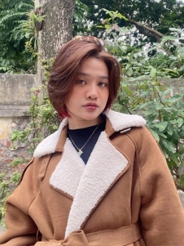 Tóc xoăn ngắn hippie nhẹ, xoăn hippie style mới - Tiệp Nguyễn Academy