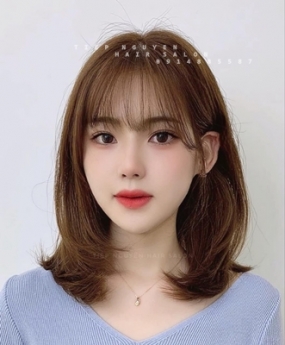 Tóc hippie xoăn ngắn nhẹ mái mưa, hoc nghề tóc - Tiệp Nguyễn Academy