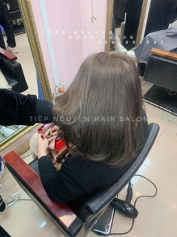 Tóc hippie ngắn, xoăn ngắn hippie - Tiệp Nguyễn Academy