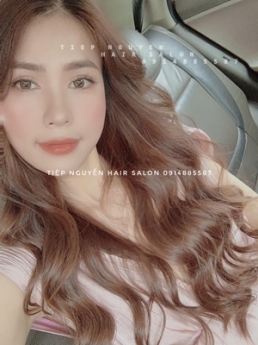 Tóc hippie ngăn ngang lưng - Tiệp Nguyễn Academy