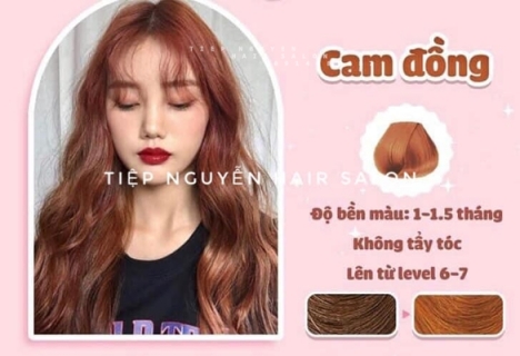 Tóc hippie ngắn mái ngố, học nghề tóc - Tiệp Nguyễn Academy