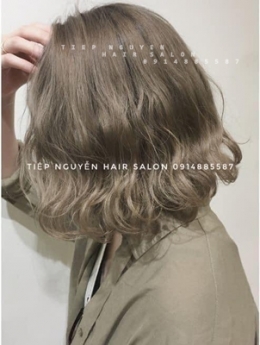 Tóc xoăn ngắn hippie mái mưa - Tiệp Nguyễn Hair