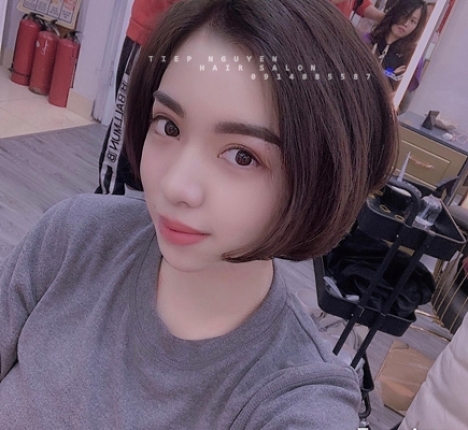 Tóc xoăn ngắn hippie, xoăn hippie nhẹ mái bay - Tiệp Nguyễn Academy