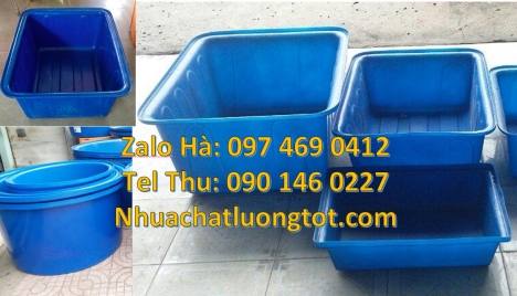 thùng nhựa 1200 lít, Thùng nhựa dung tích lớn, thùng nuôi cá, thùng đựng hạt nhựa Thùng nhựa dung