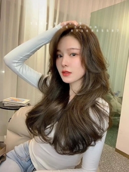 Tóc xoăn ngắn hippie, xoăn hippie nhẹ mái bay - Tiệp Nguyễn Academy