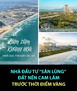Hàng độc quyền nền biệt thự Tân Lập, Cam Lâm giá chỉ 296tr/m