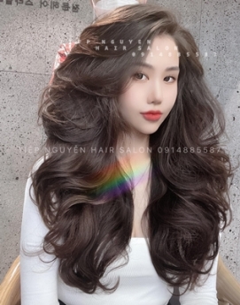 Tóc xoăn ngắn hippie, xoăn nhẹ nhàng mái bay - Tiệp Nguyễn Academy