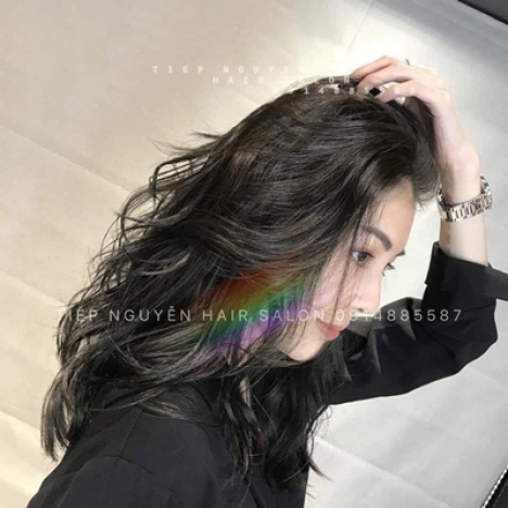 Tóc ngắn xoăn sóng hippie, học nghề tóc, Tiệp Nguyễn Academy