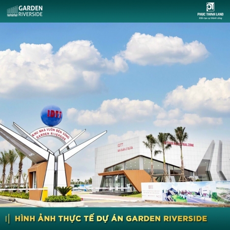 GARDEN RIVERSIDE - ĐẤT NỀN VEN SÔNG - SỔ HỒNG NHƯ Ý