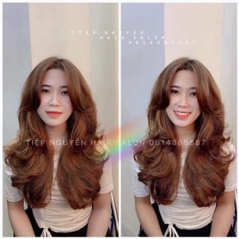 Xoăn ngắn hippie style mới lạ cho nàng cá tính - Tiệp Nguyễn Academy