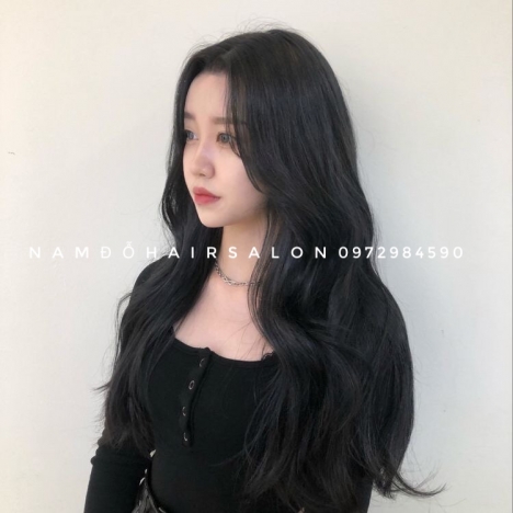 Uốn sóng Nước Cắt Tỉa Tóc Dài Đẹp Giá Rẻ Hoài Đức - Nam Đỗ Hair Salon