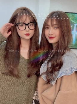 Xoăn ngắn hippie style mới lạ cho nàng cá tính - Tiệp Nguyễn Academy