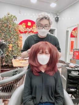 Xoăn ngắn hippie tóc from dài cho nữ. - Tiệp Nguyễn Academy